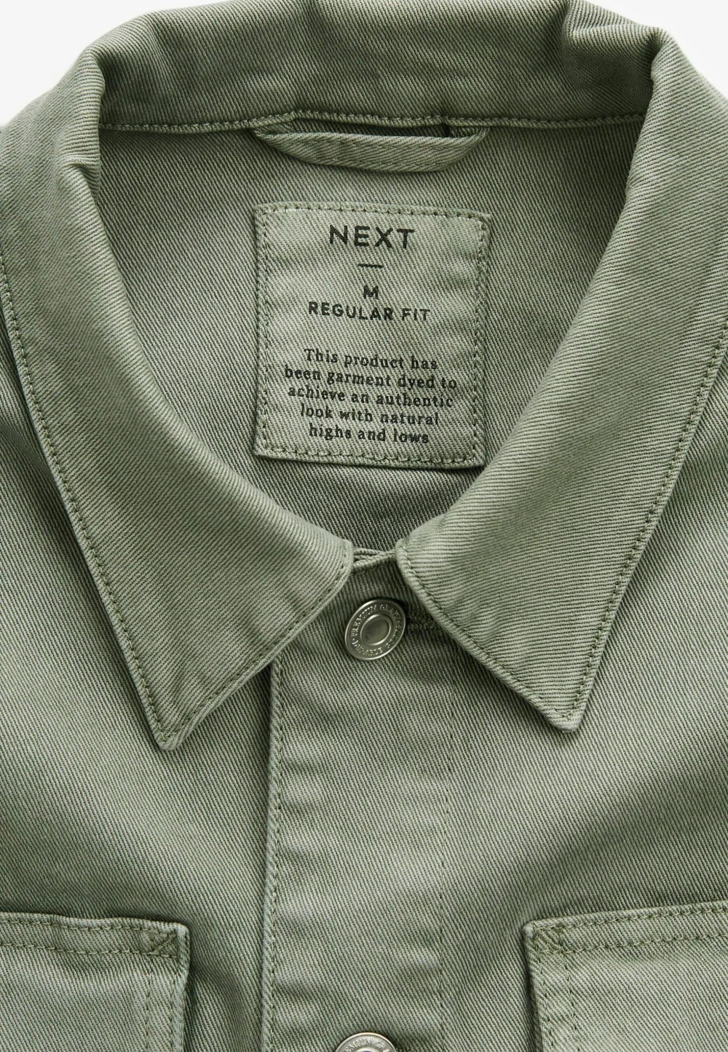 Next Standard - Spijkerjas - Sage Green - Afbeelding 3