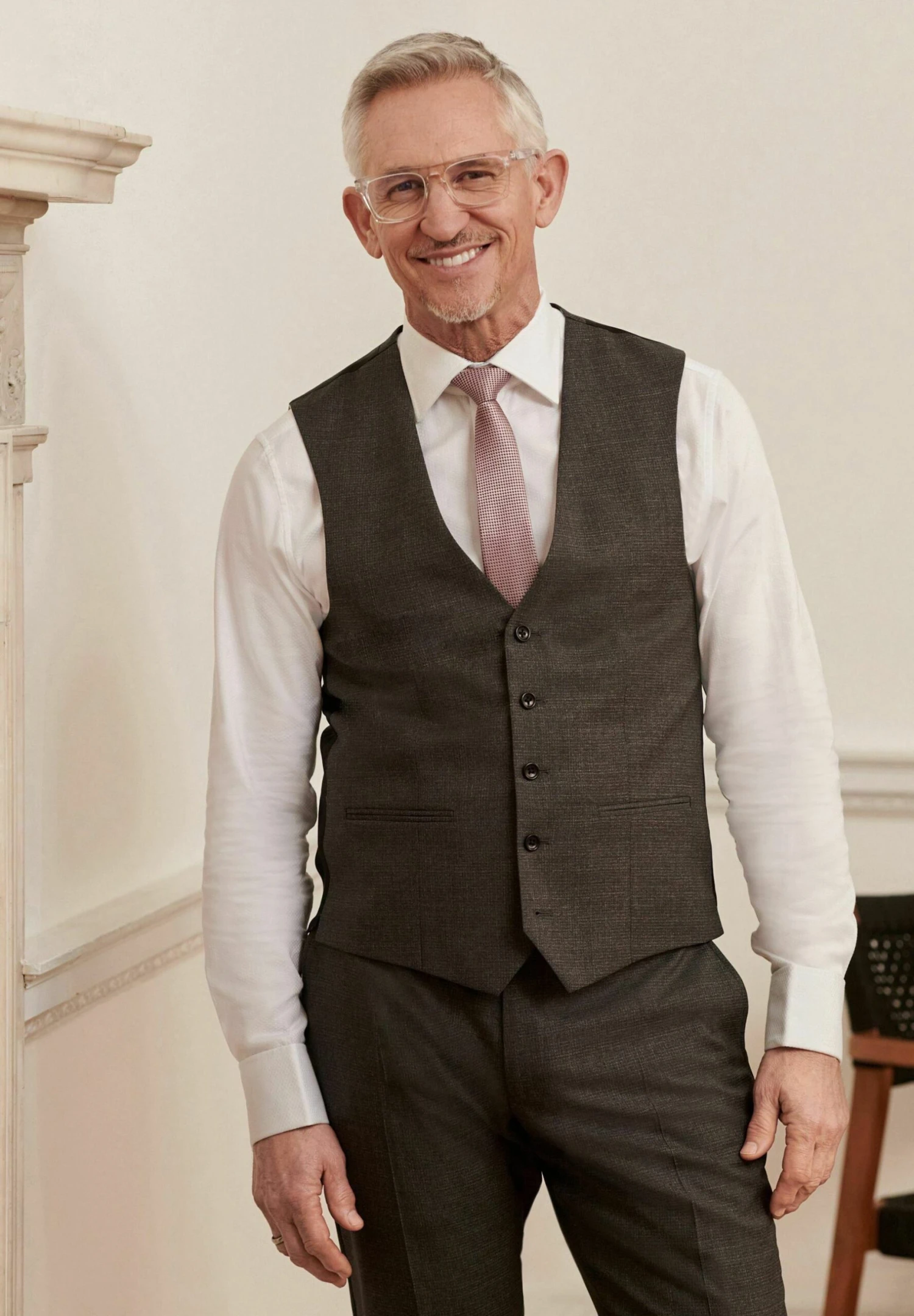 Next Signature Cerruti Standard - Bodywarmer - Charcoal Grey