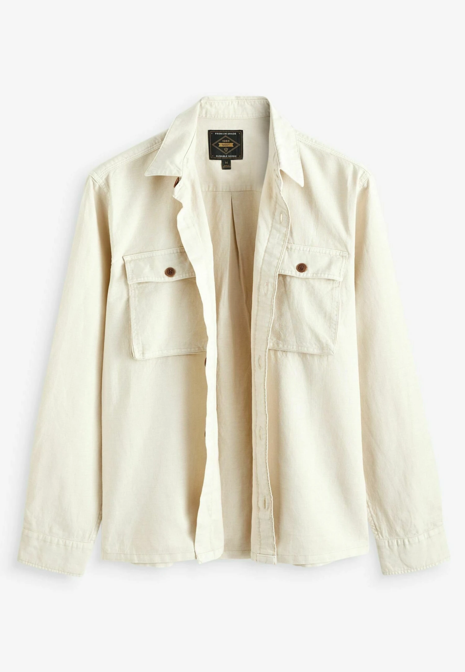 Next Standard - Lichte Jas - Ecru White - Afbeelding 5