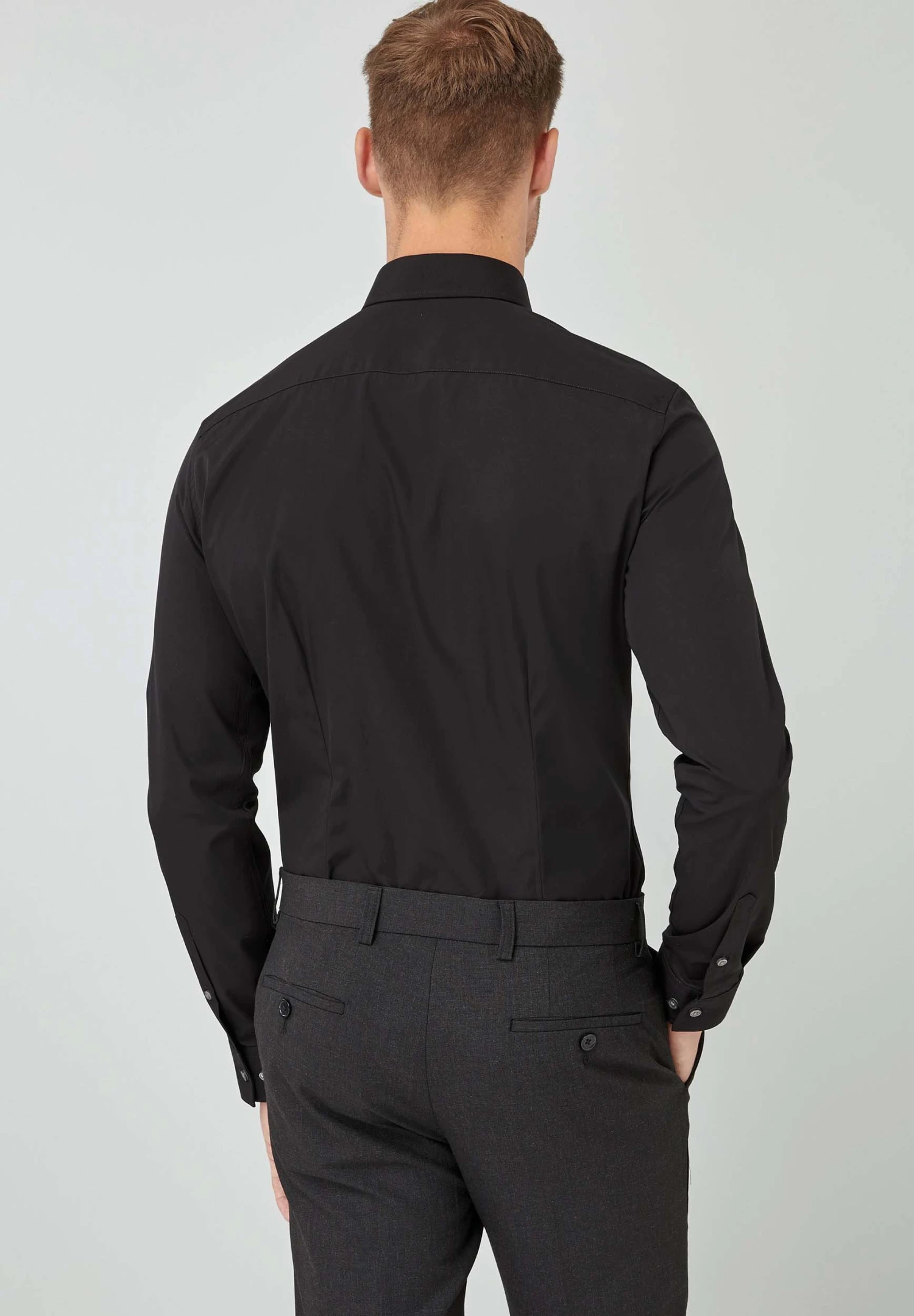 Next Zakelijk Overhemd - Black - Afbeelding 2