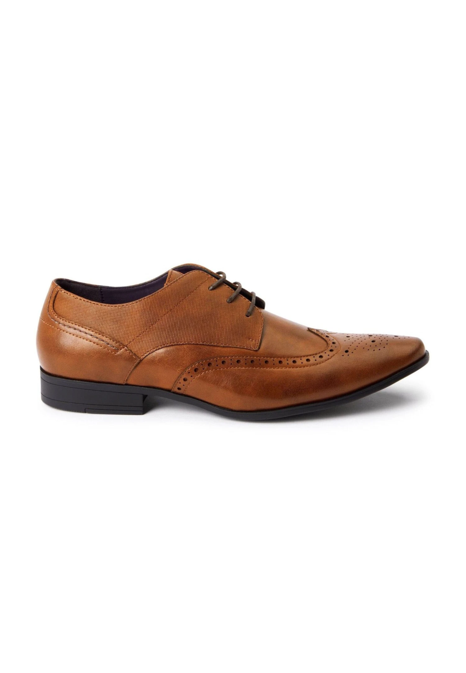Next Wide Fit Brogue Standard - Veterschoenen - Tan Brown - Afbeelding 3