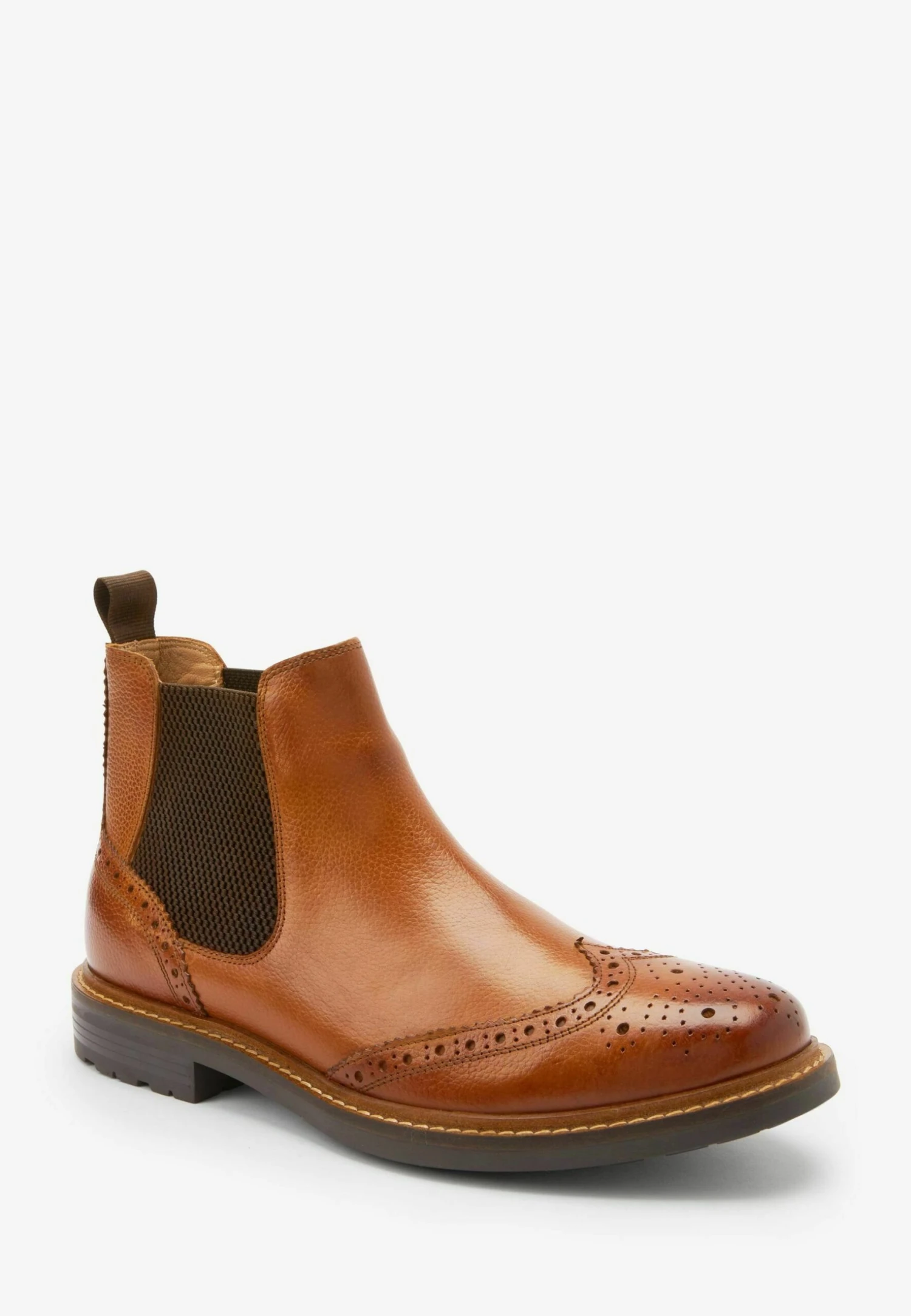 Next Modern Heritage Brogue Standard - Korte Laarzen - Tan Brown - Afbeelding 3