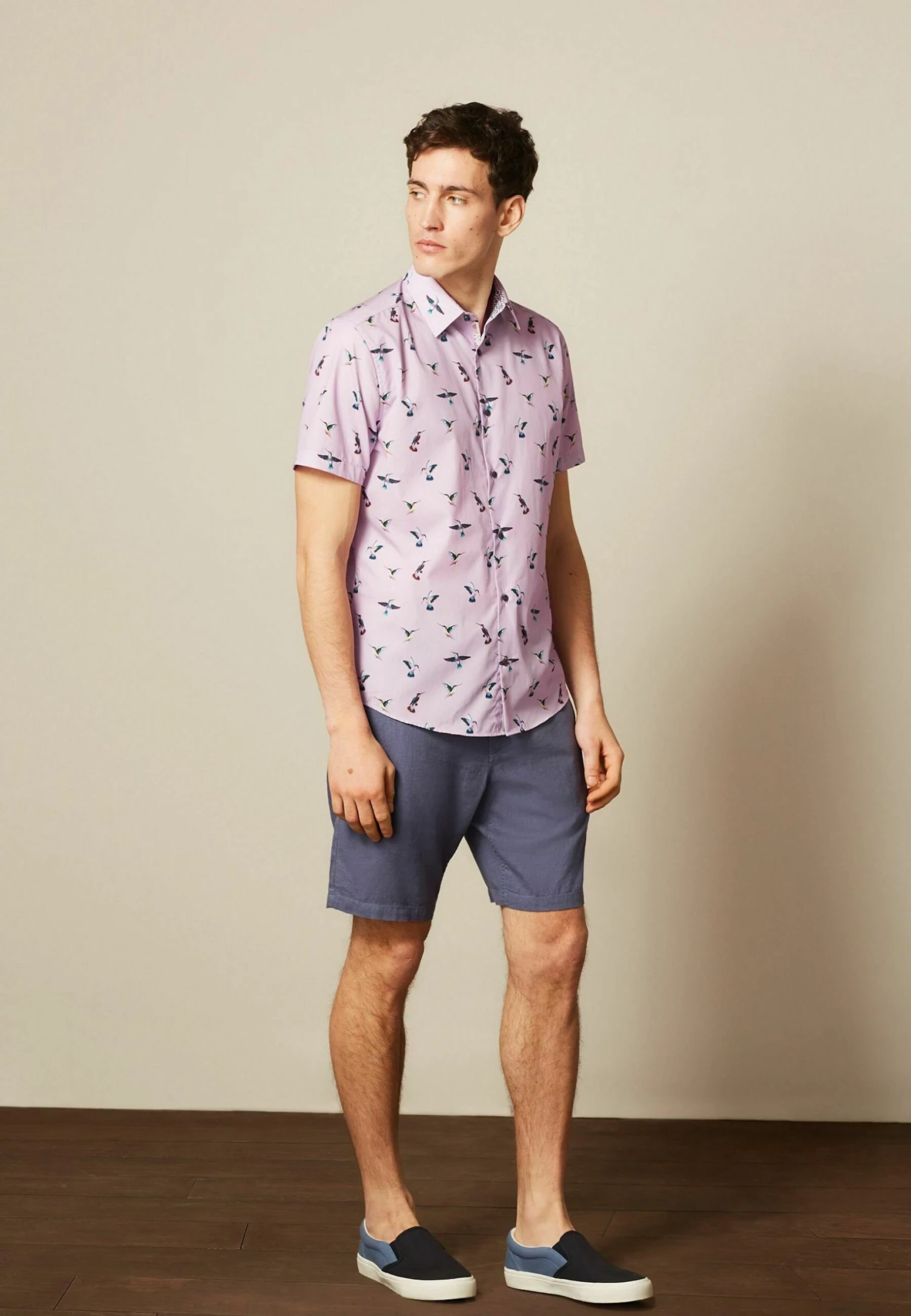 Next Trimmed - Overhemd - Pink Hummingbird - Afbeelding 4