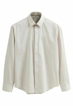 Next Edit Stretch Single Cuff - Overhemd - Neutral Brown