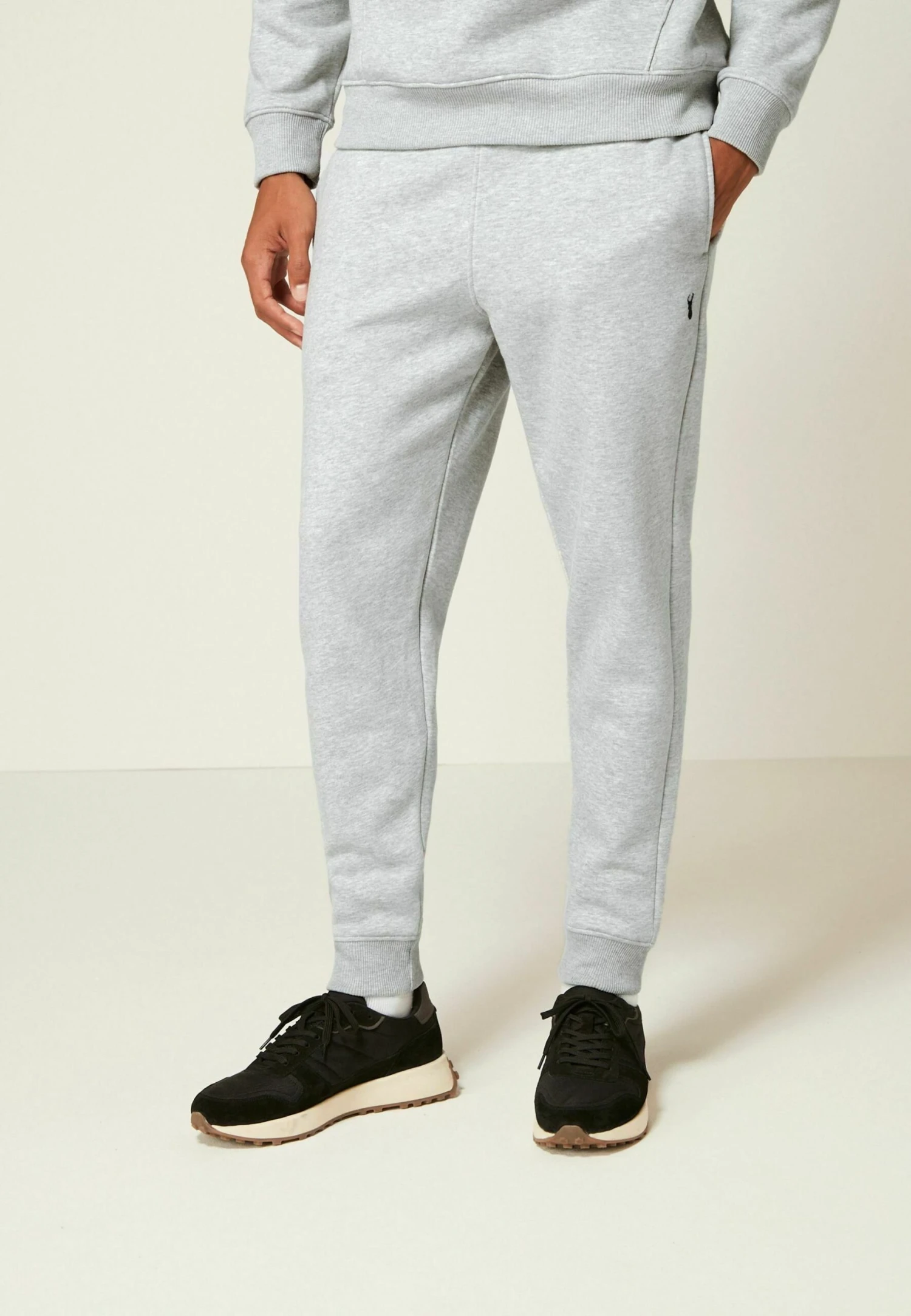Next Tapered Fit - Trainingsbroek - Light Grey
