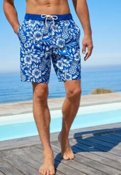 Next Board Standard - Zwemshorts - Blue Floral