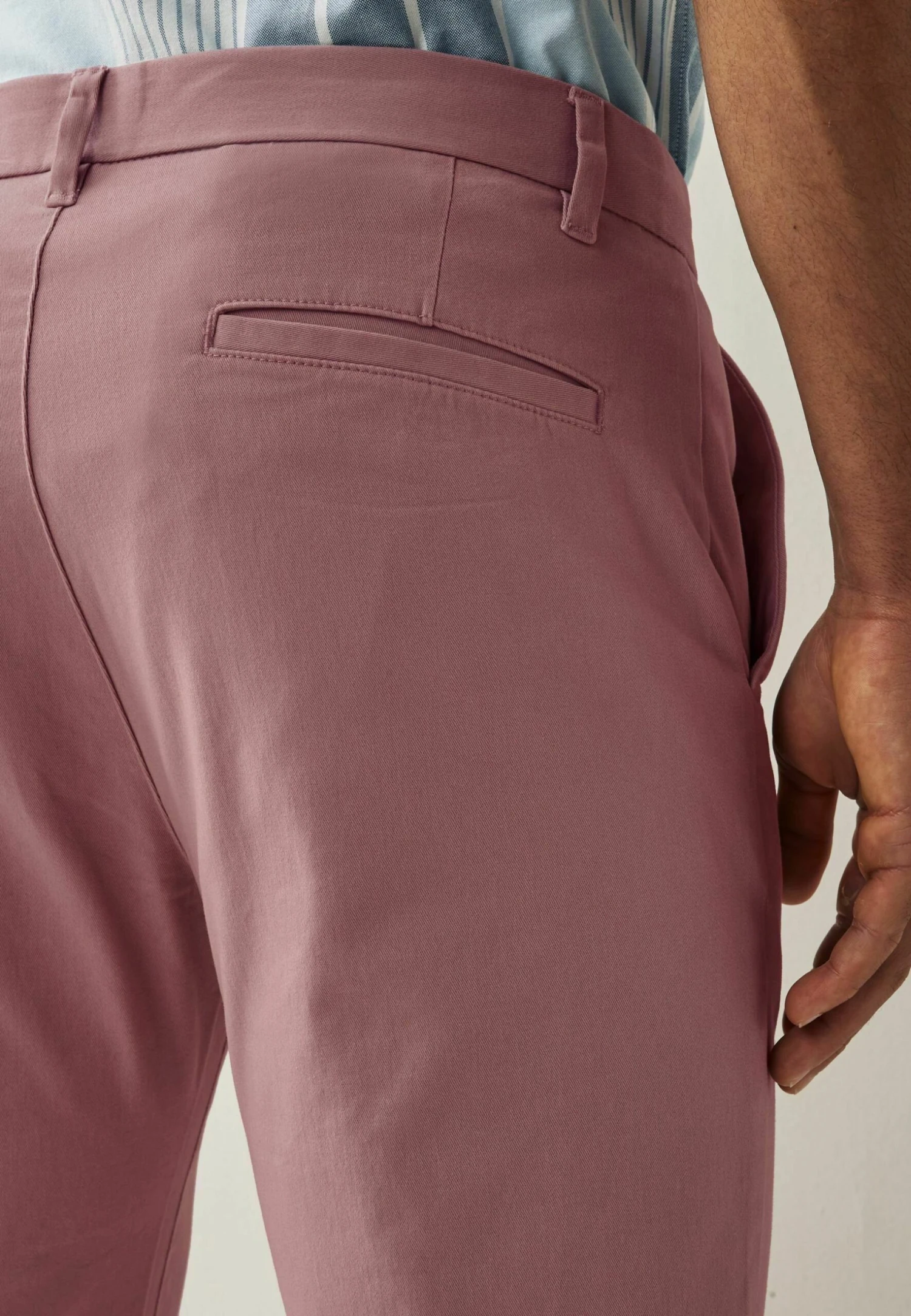 Next Stretch Slim - Chino - Light Pink - Afbeelding 5