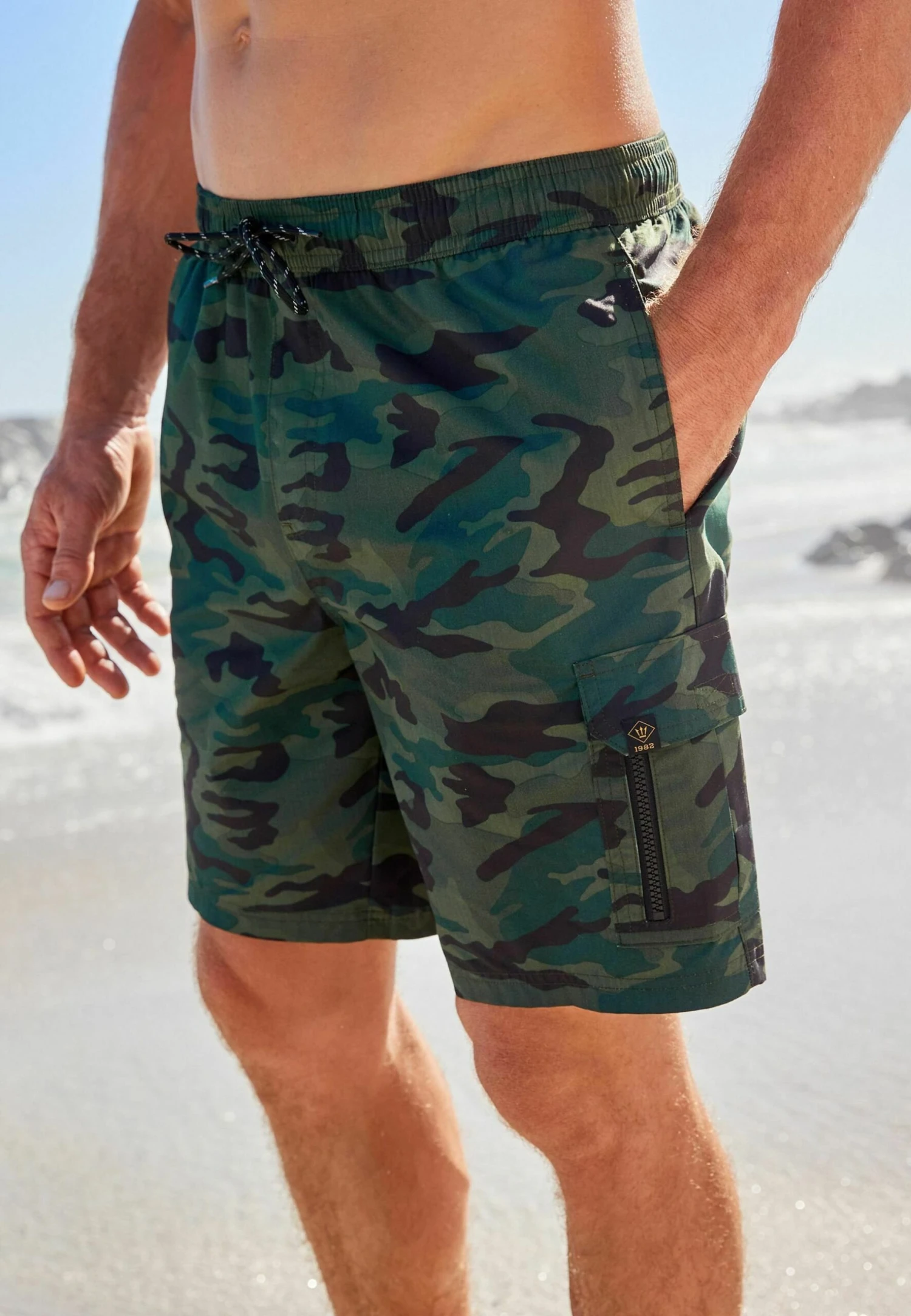 Next Zwemshorts - Camouflage