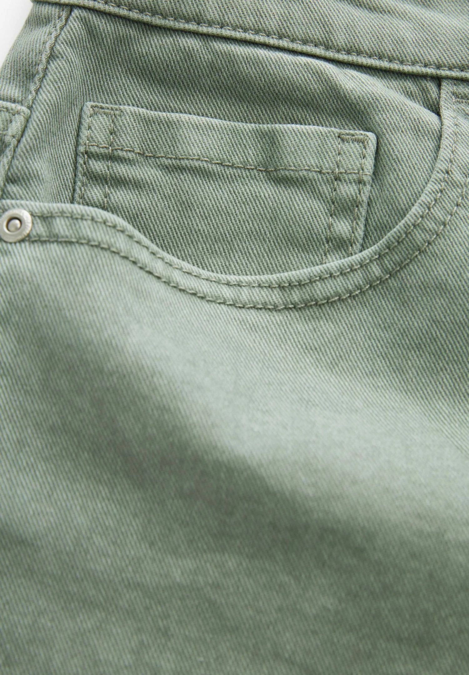 Next Stretch Standard - Jeansshort - Sage Green - Afbeelding 7