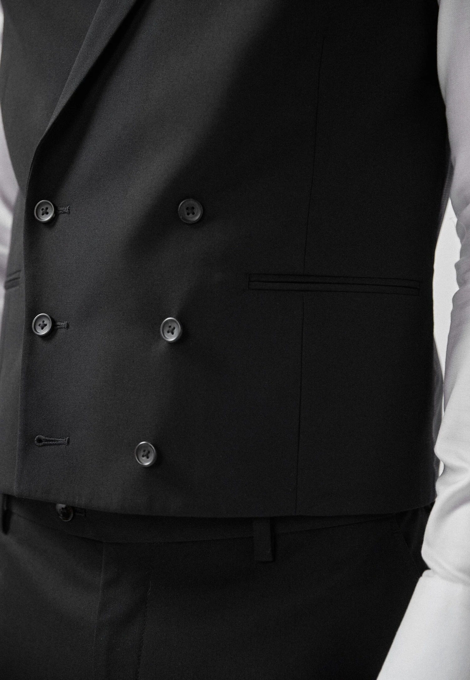 Next Morning Suit - Bodywarmer - Black - Afbeelding 4