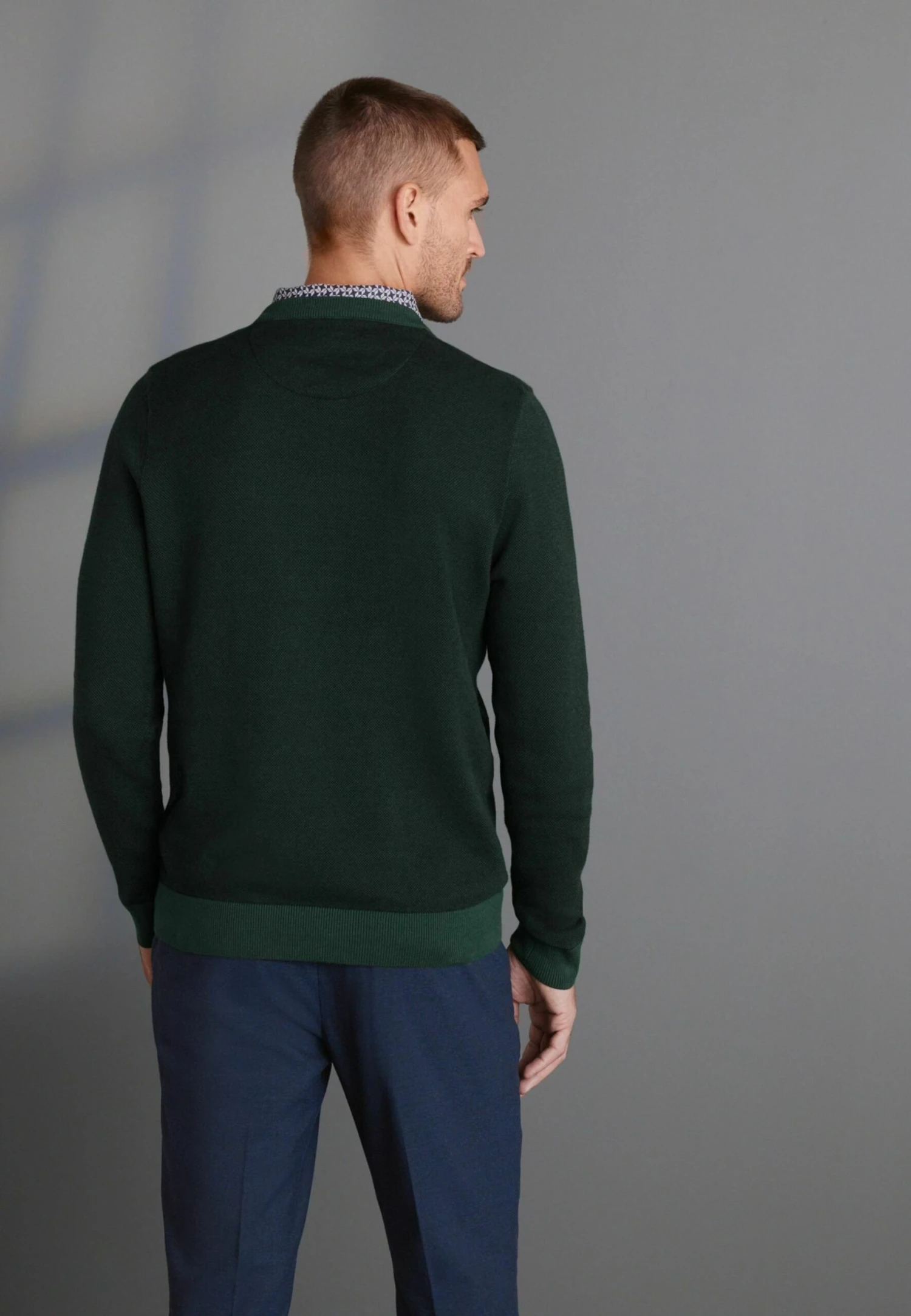 Next Premium Mock Standard - Trui - Green - Afbeelding 3