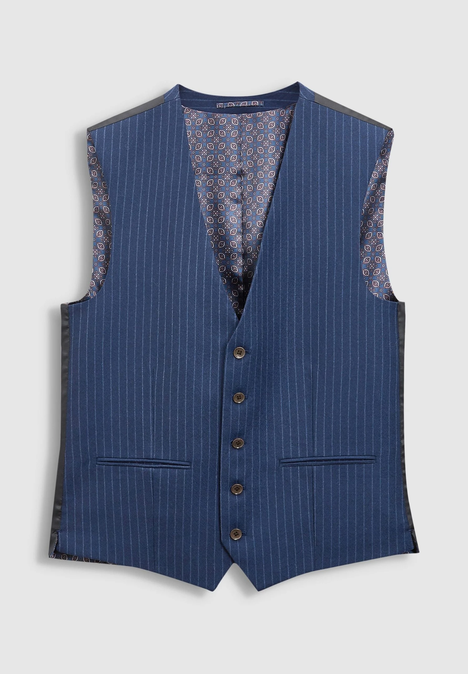 Next Slim Fit- Gilet - Blue - Afbeelding 5