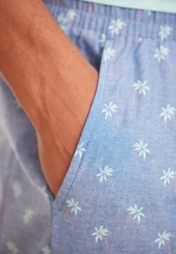 Next Set LightweightStandard - Pyjama - Green Blue Palm Tree