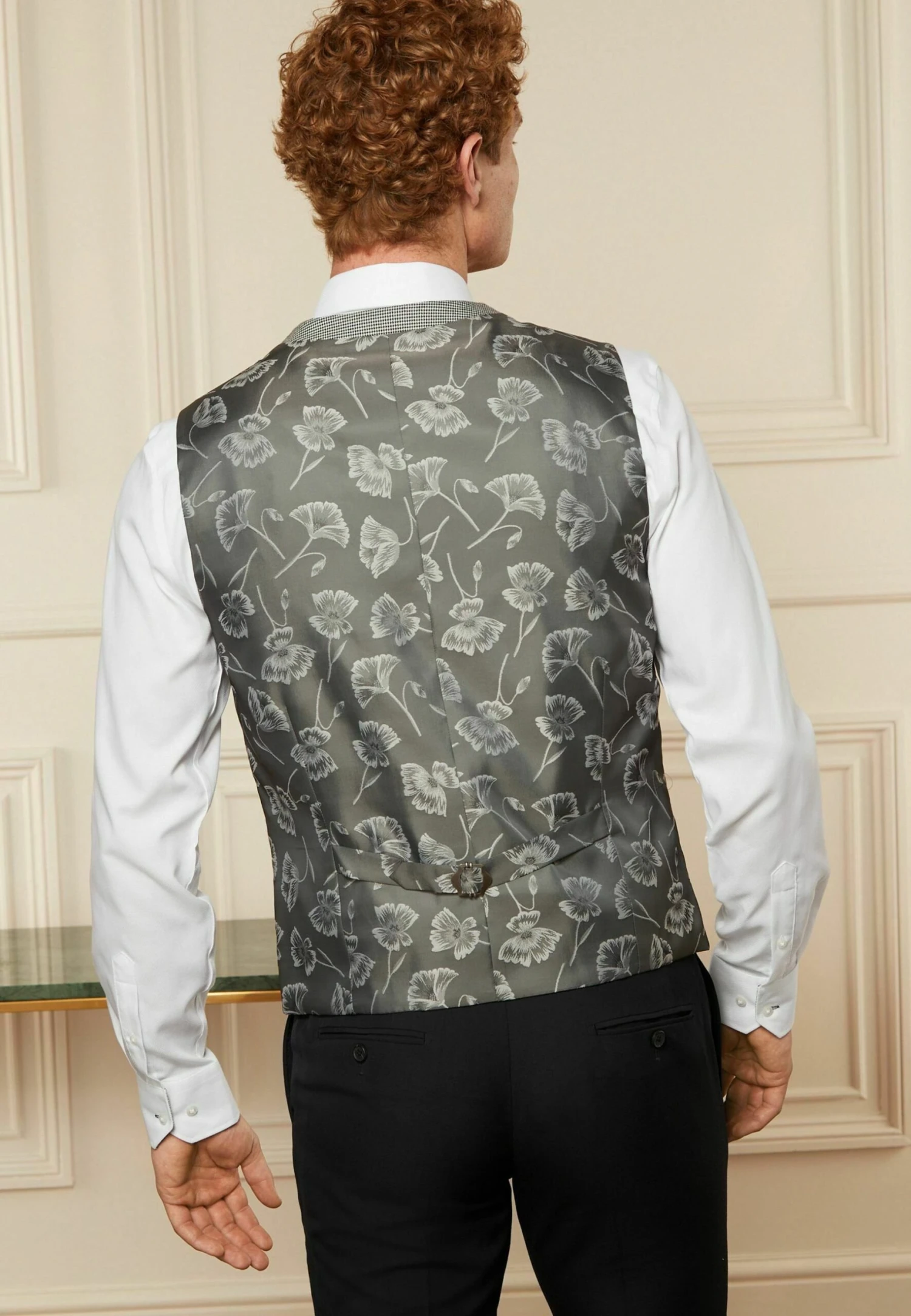 Next Morning Standard - Bodywarmer - Grey Puppytooth - Afbeelding 2