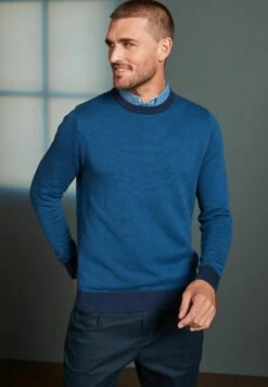 Next Premium Mock Standard - Trui - Blue