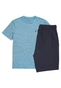 Next Fine Stripe Set - Pyjama - Blue