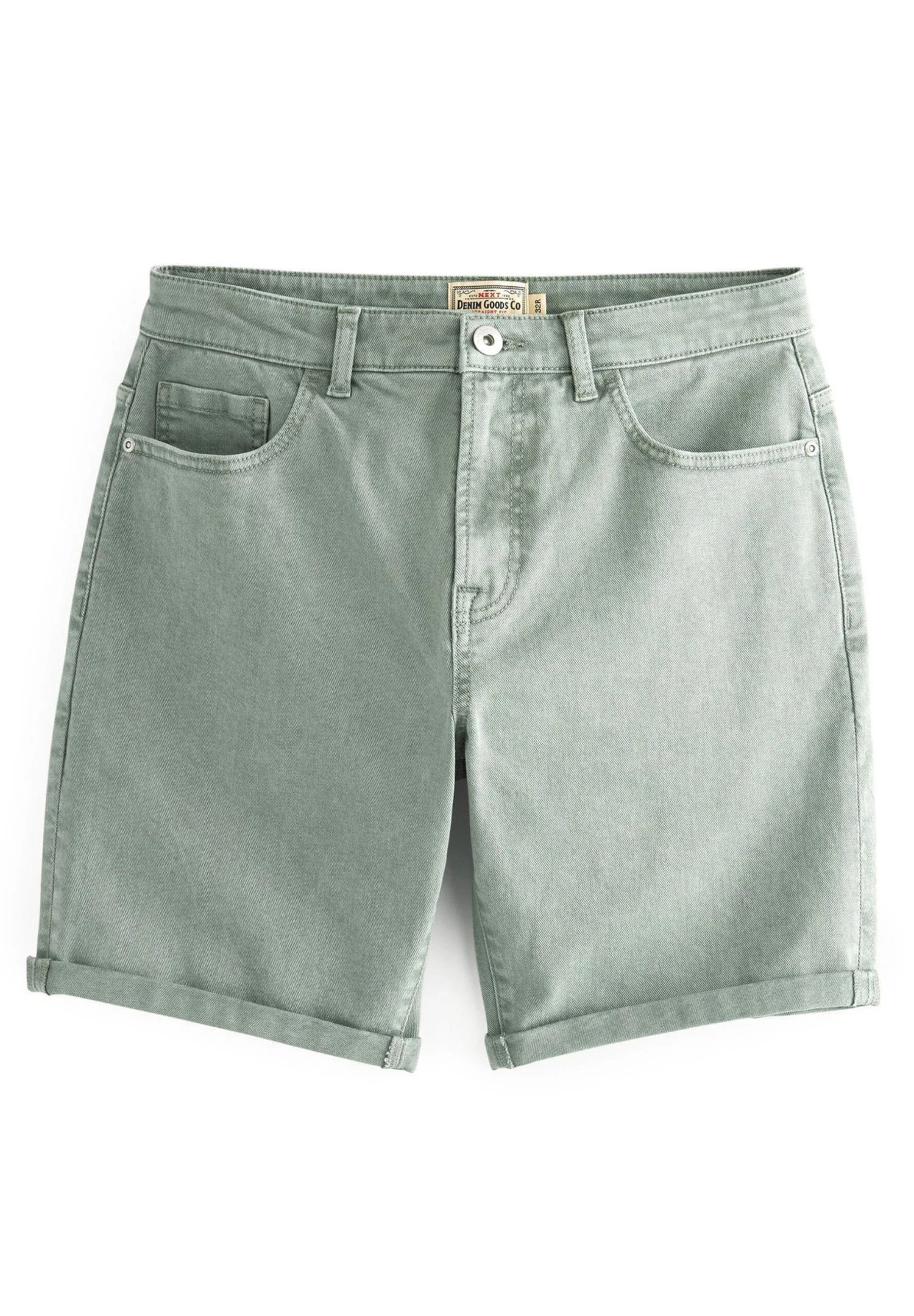 Next Stretch Standard - Jeansshort - Sage Green - Afbeelding 5