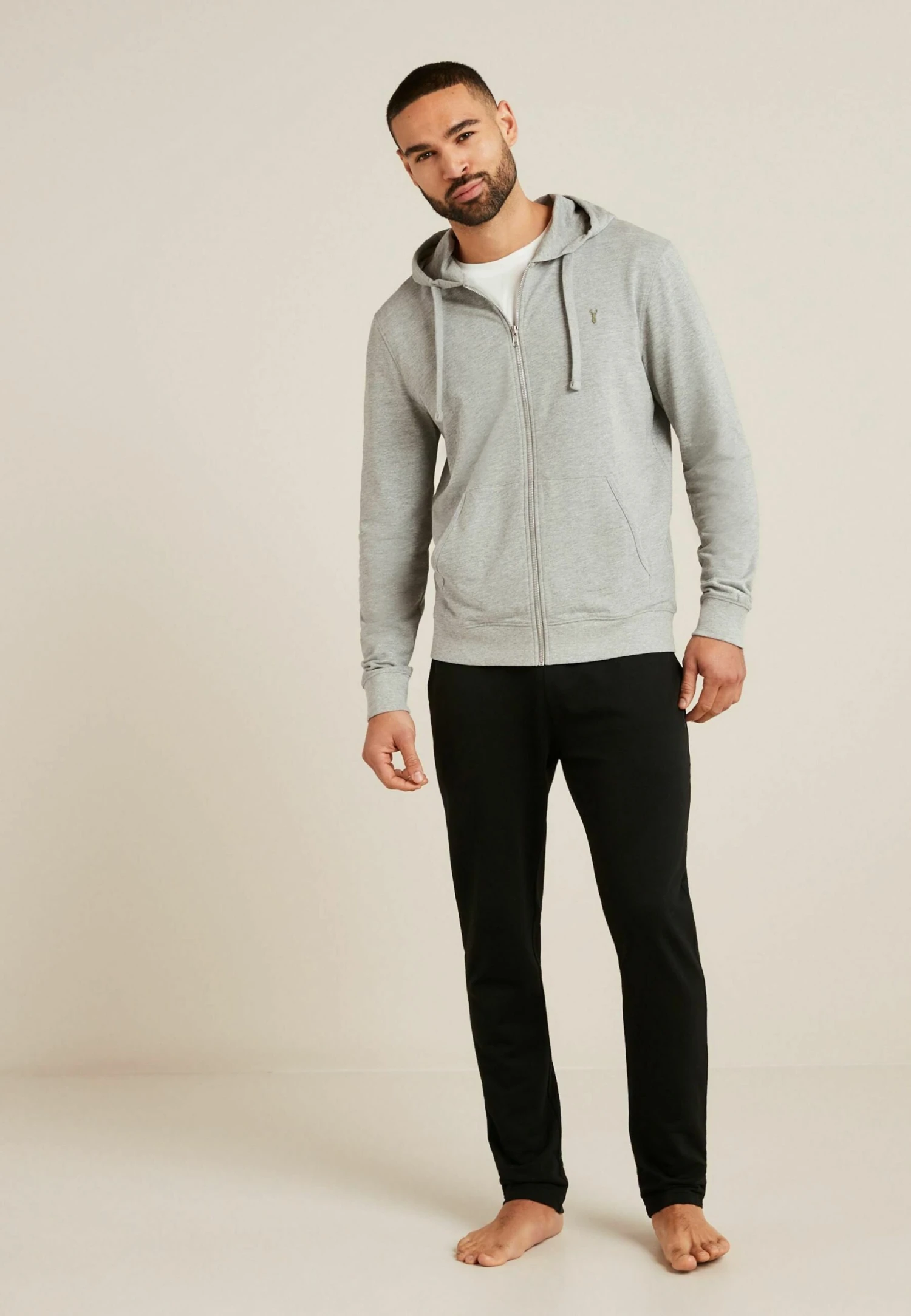 Next Lightweight - Sweater Met Rits - Grey - Afbeelding 2