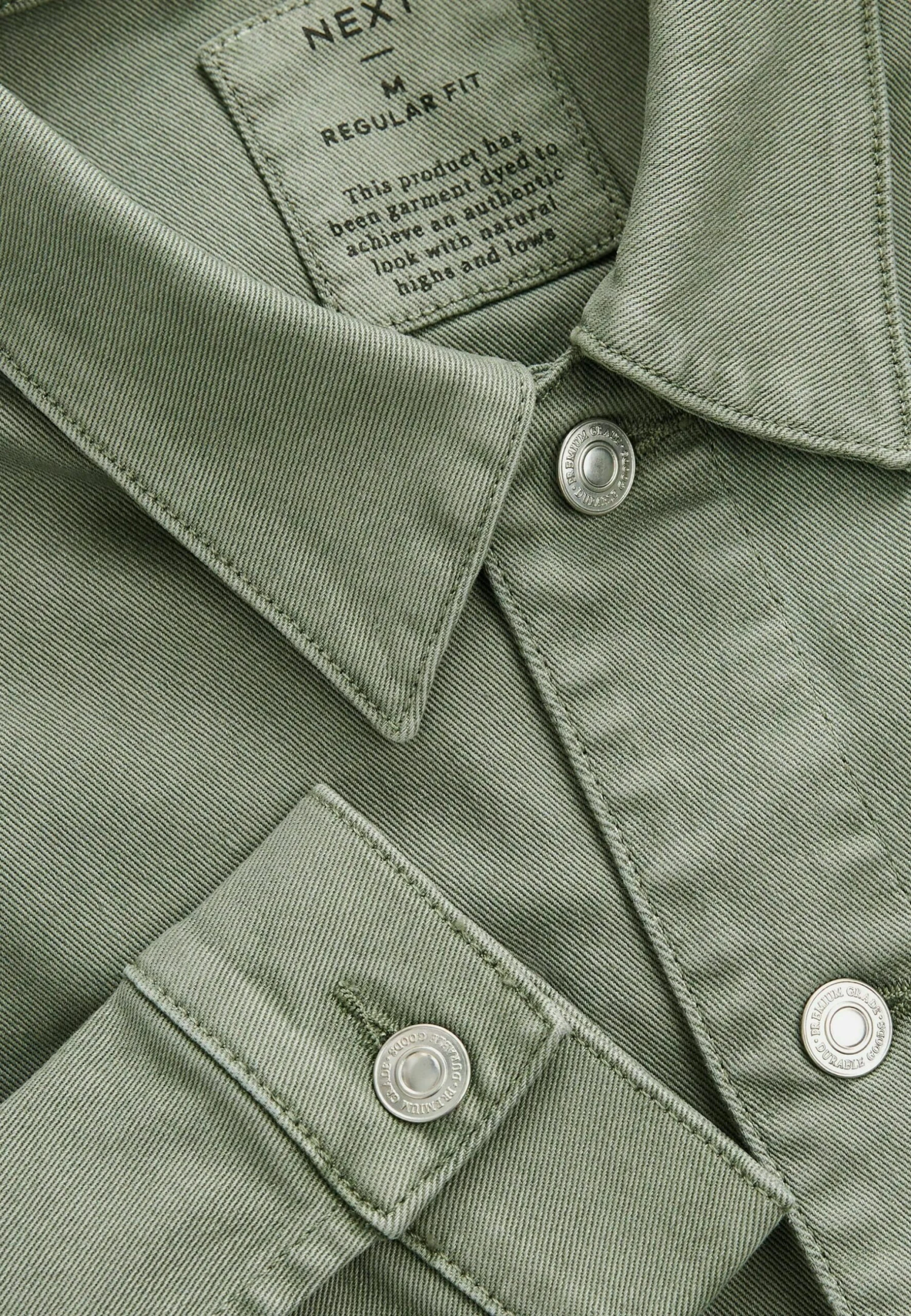 Next Standard - Spijkerjas - Sage Green - Afbeelding 4
