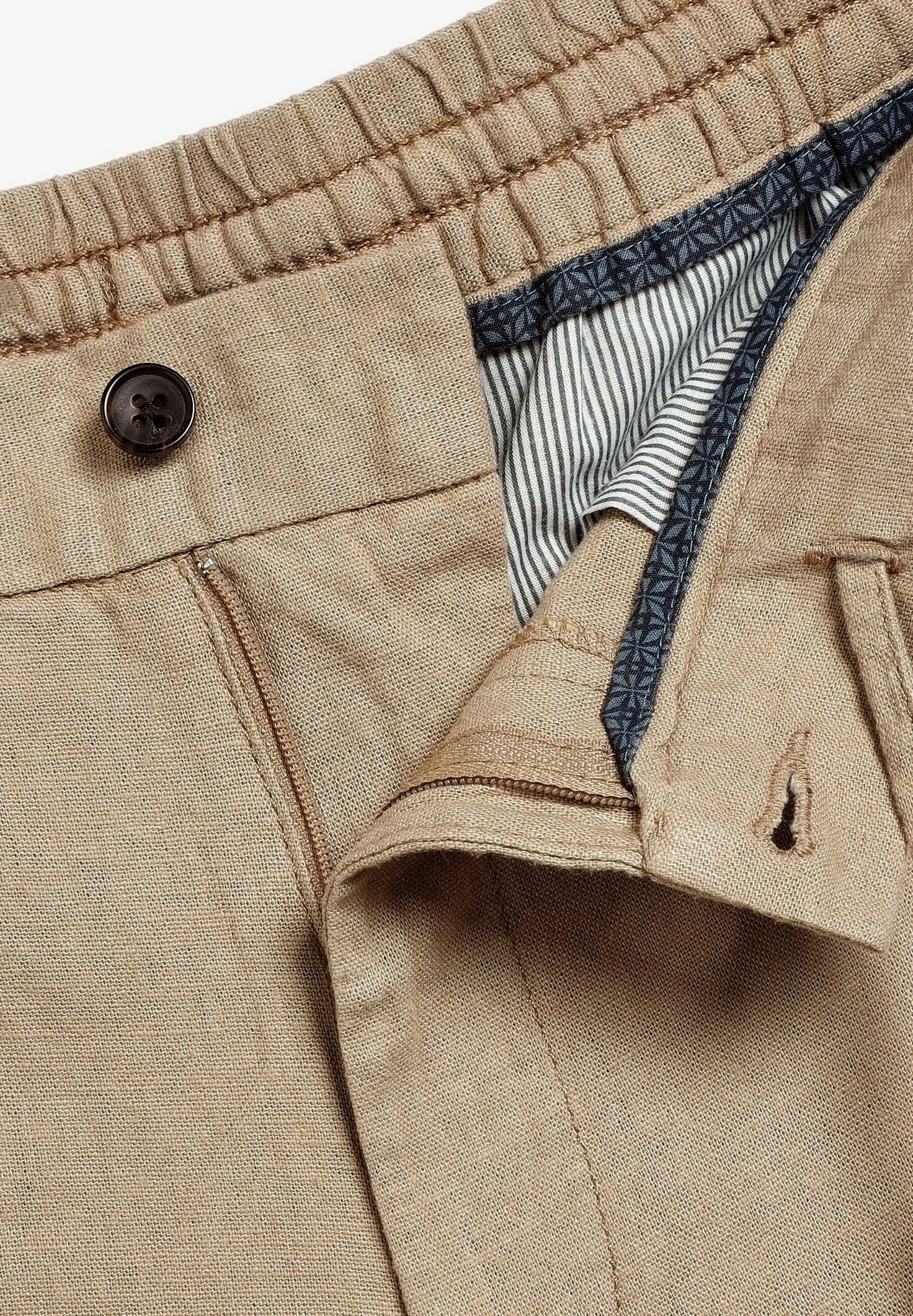 Next Elasticated Waistband - Shorts - Stone - Afbeelding 4