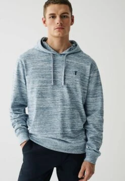 Next Stag Marl Standard - Hoodie - Blue