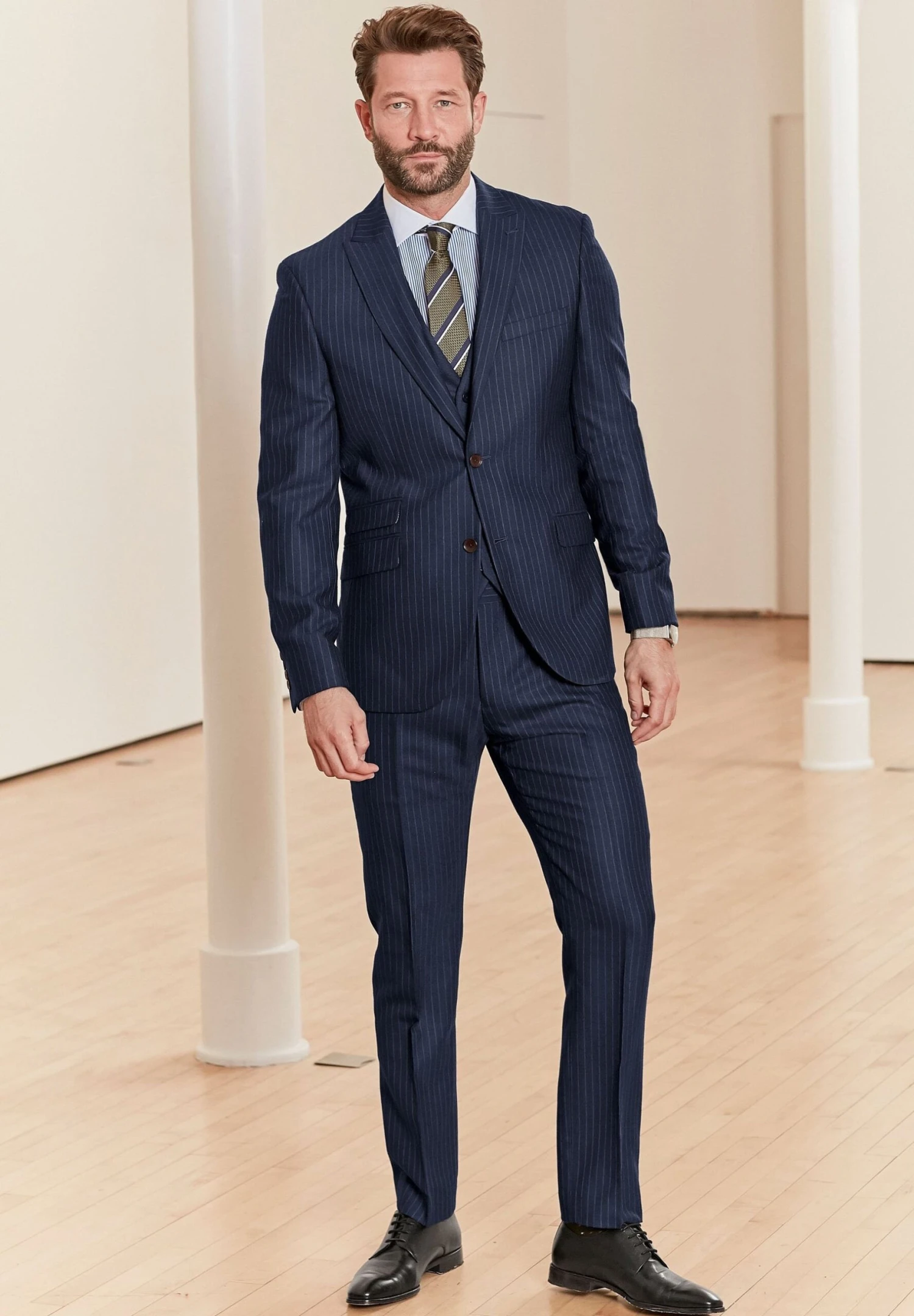 Next Slim Fit- Gilet - Blue - Afbeelding 2