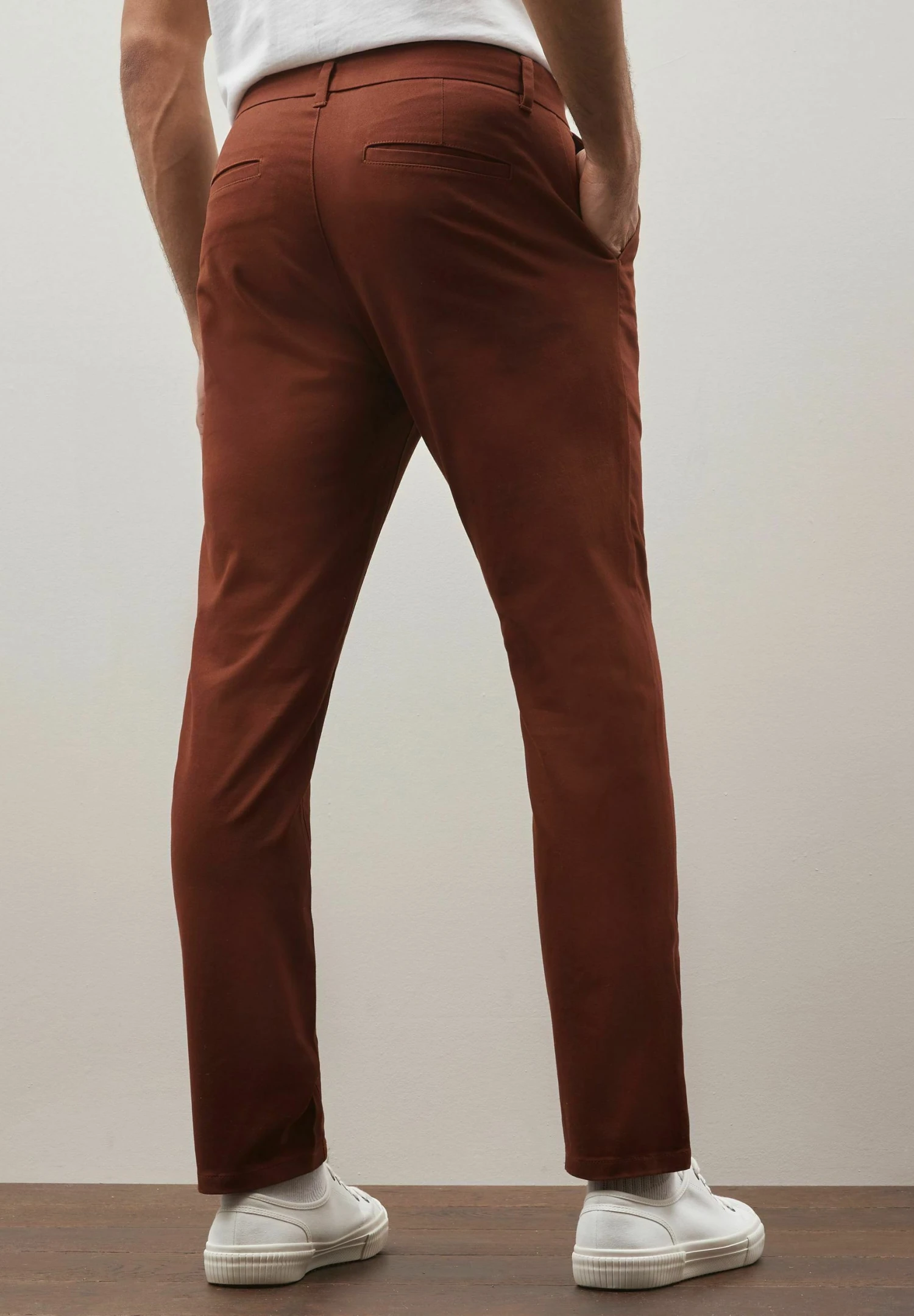 Next Stretch - Chino - Red - Afbeelding 2
