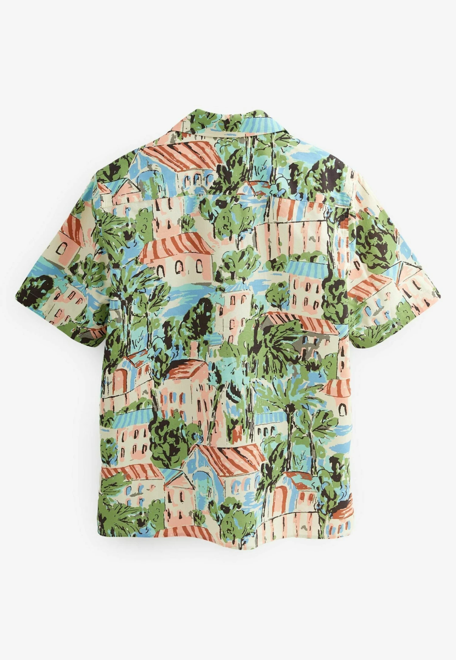 Next Short Sleeve Printed Standard - Overhemd - Neutral - Afbeelding 3