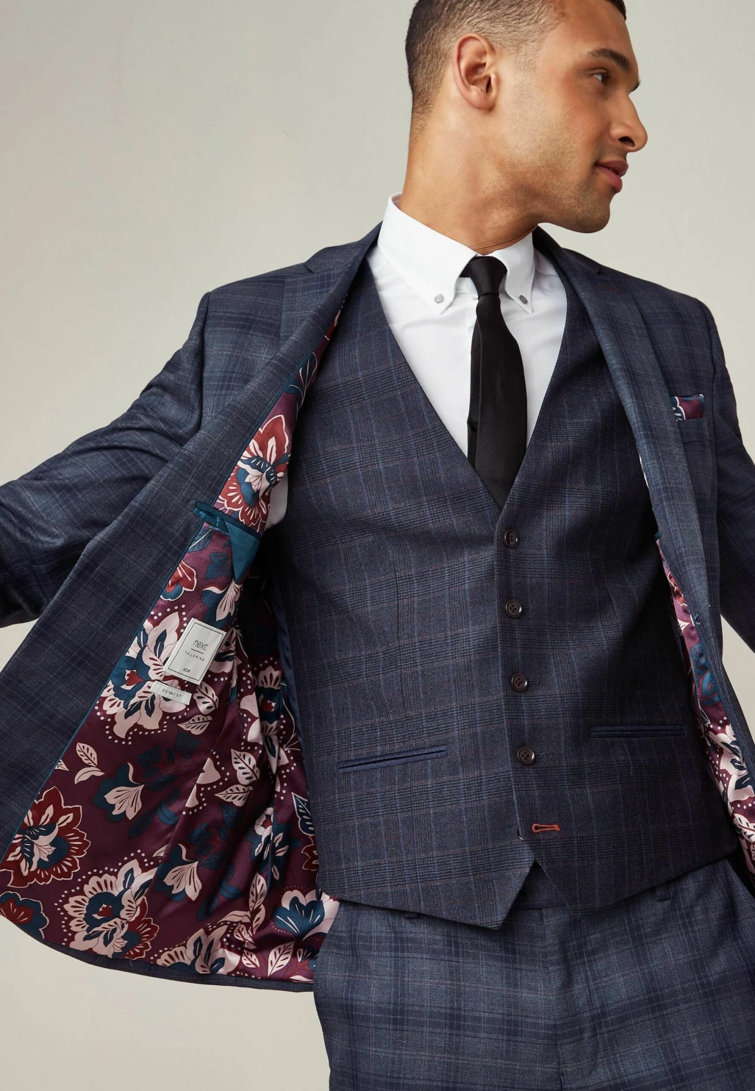 Next Check Suit - Colbert - Blue - Afbeelding 5