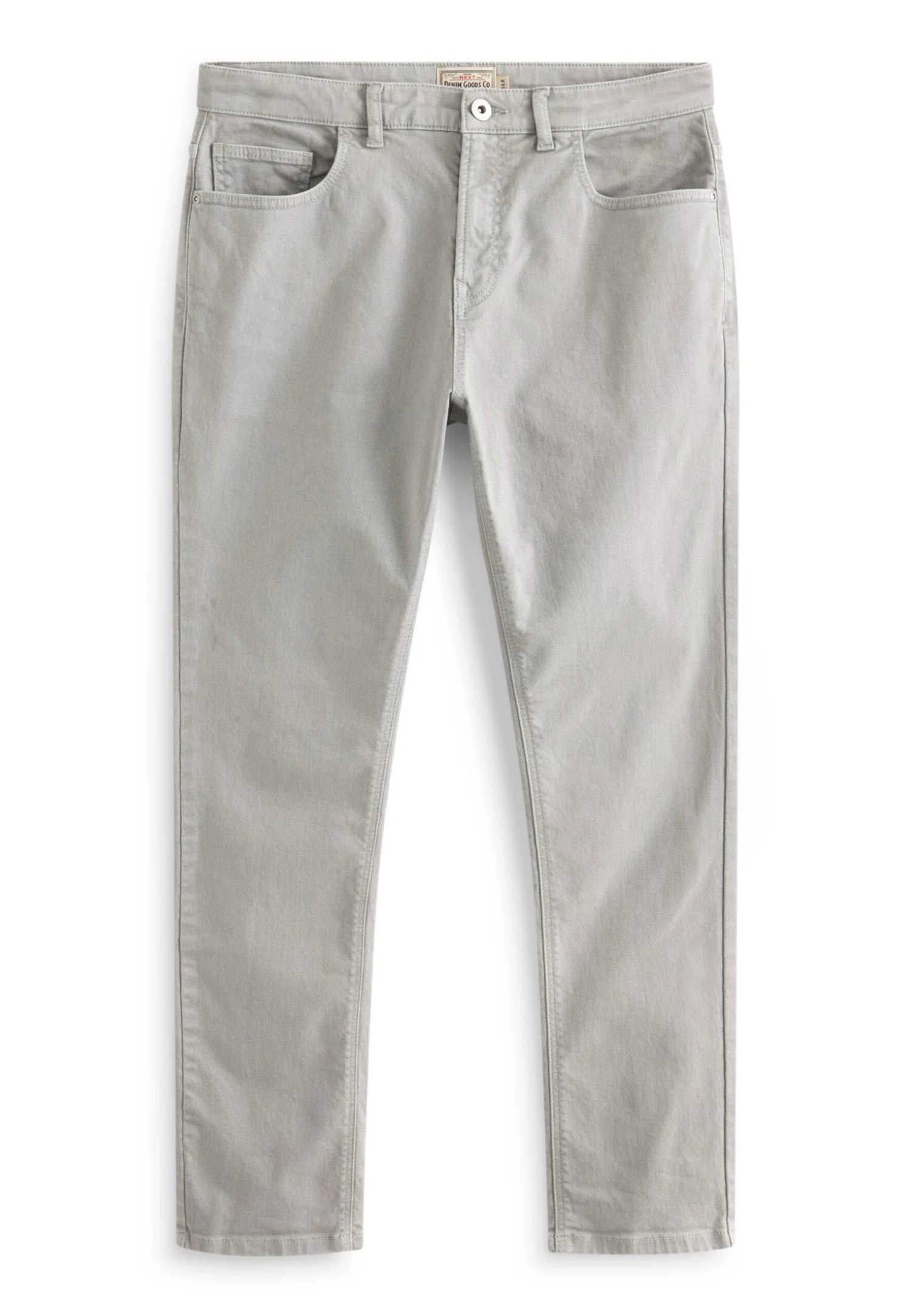 Next Authentic Stretch - Slim Fit Jeans - Light Grey - Afbeelding 3