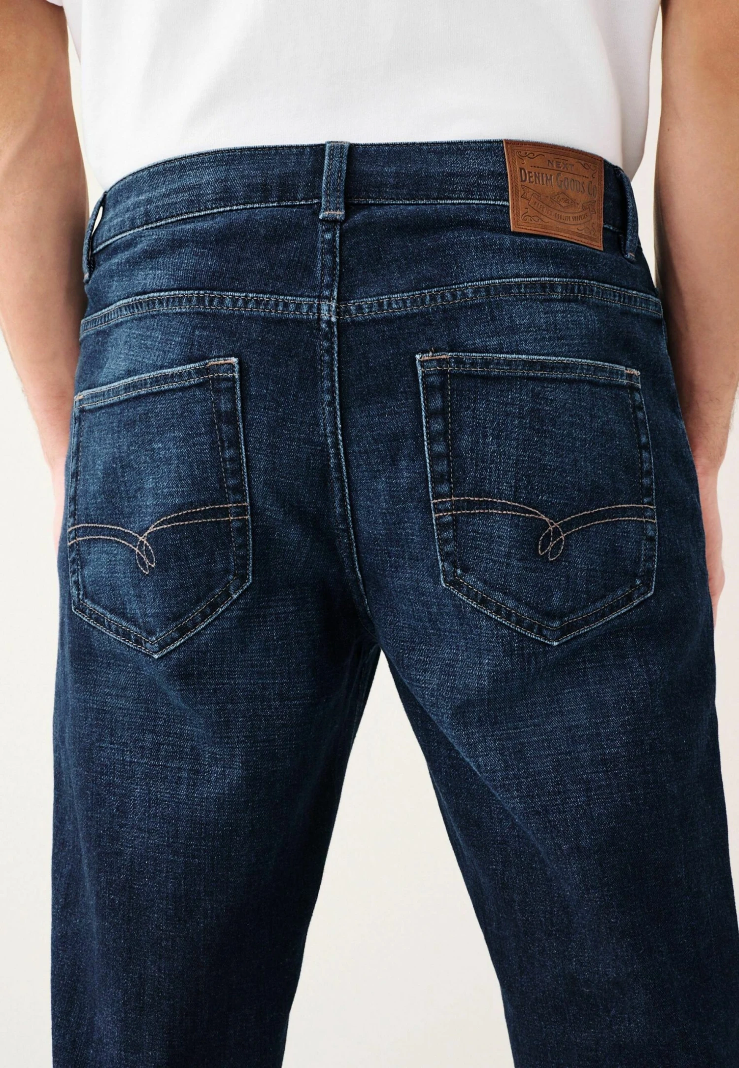 Next Lightweight Stretch- Slim Fit Jeans - Dark Blue - Afbeelding 4