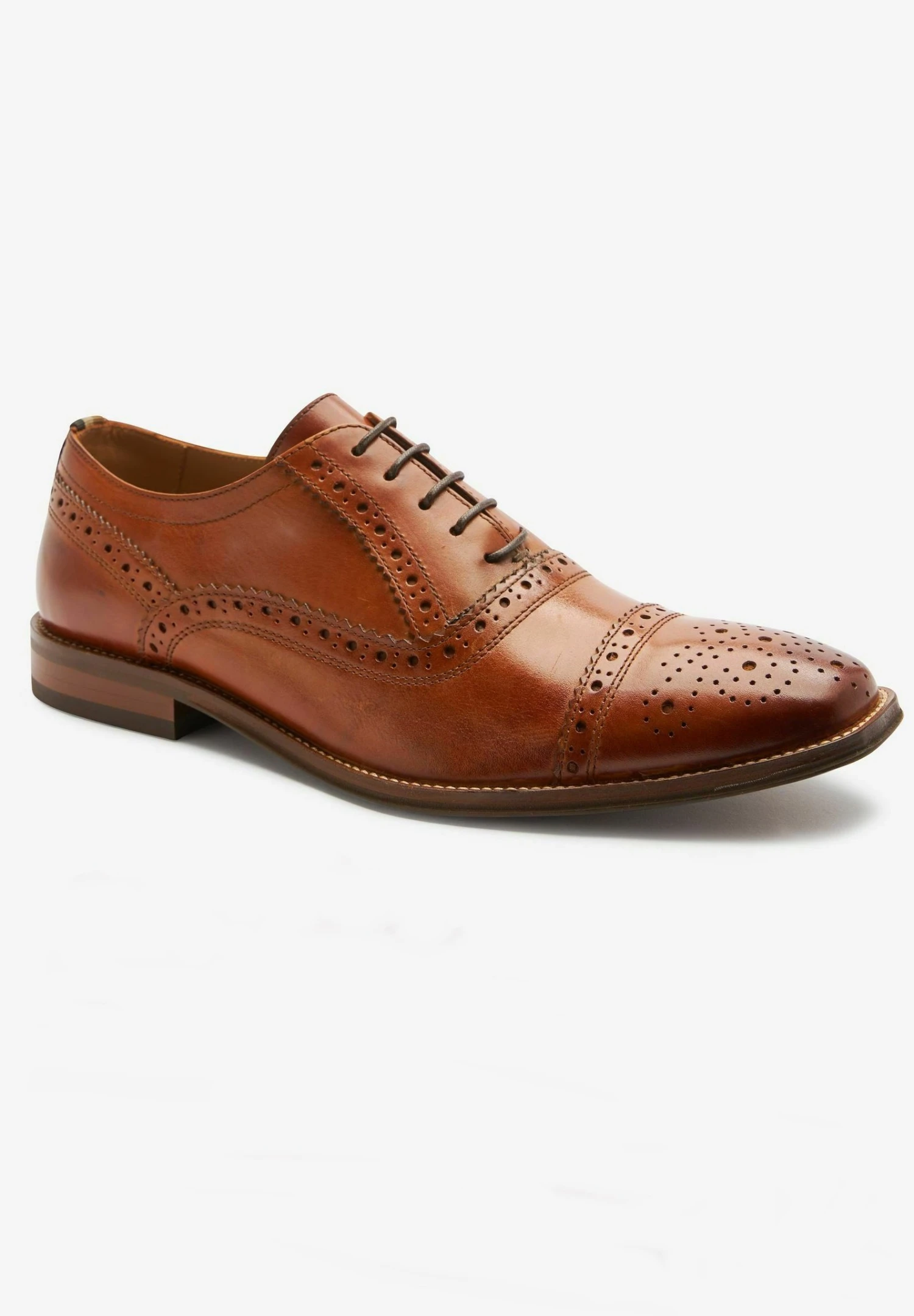 Next Oxford Square Toe Cap Brogues Standard - Veterschoenen - Tan Brown - Afbeelding 2