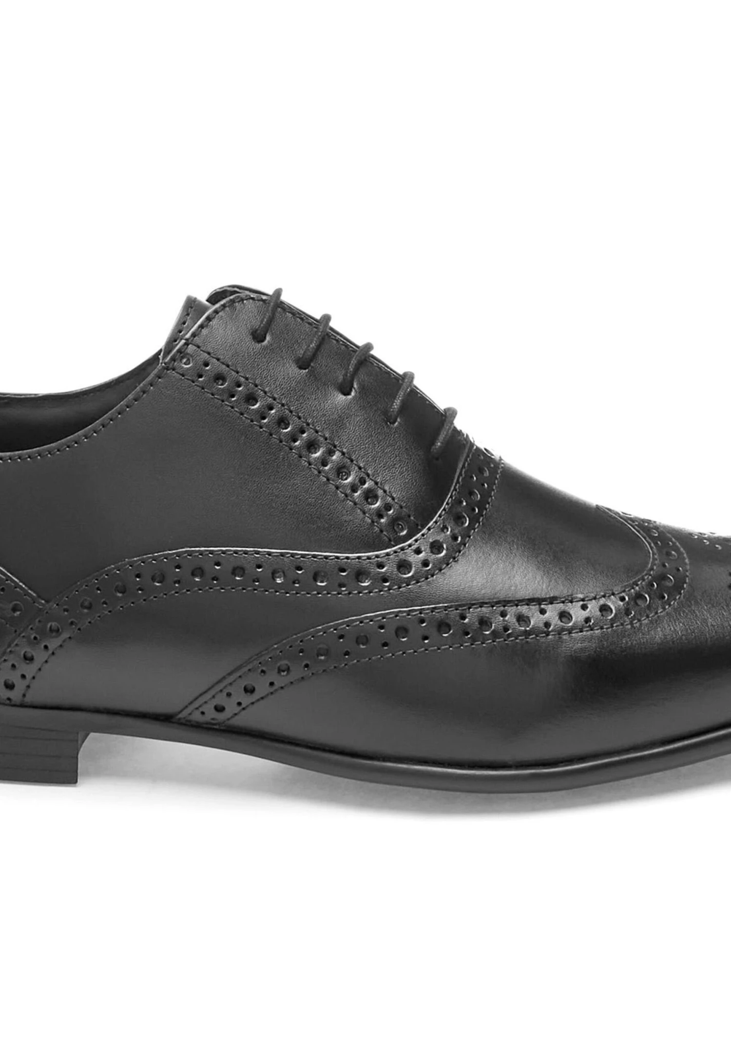 Next Oxford Brogue Wide Fit - Veterschoenen - Black - Afbeelding 6