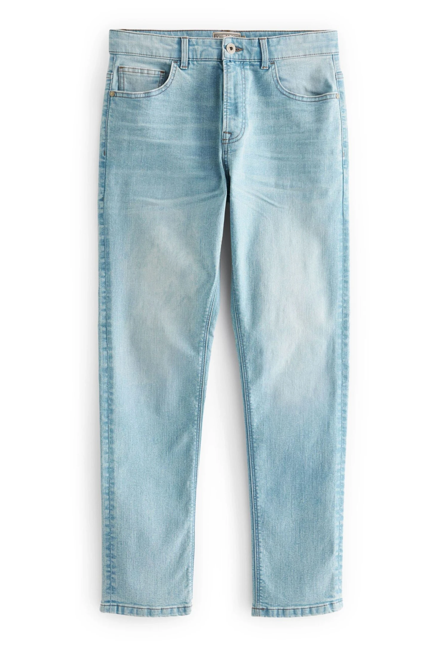 Next Authentic Stretch - Slim Fit Jeans - Light Blue - Afbeelding 4